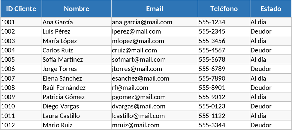 Client Debt and Payment Status Tracker Template