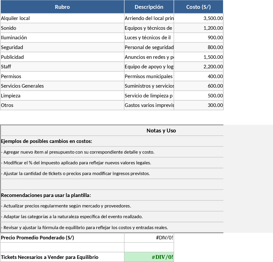 文化イベントチケット販売・スポンサー管理 テンプレート