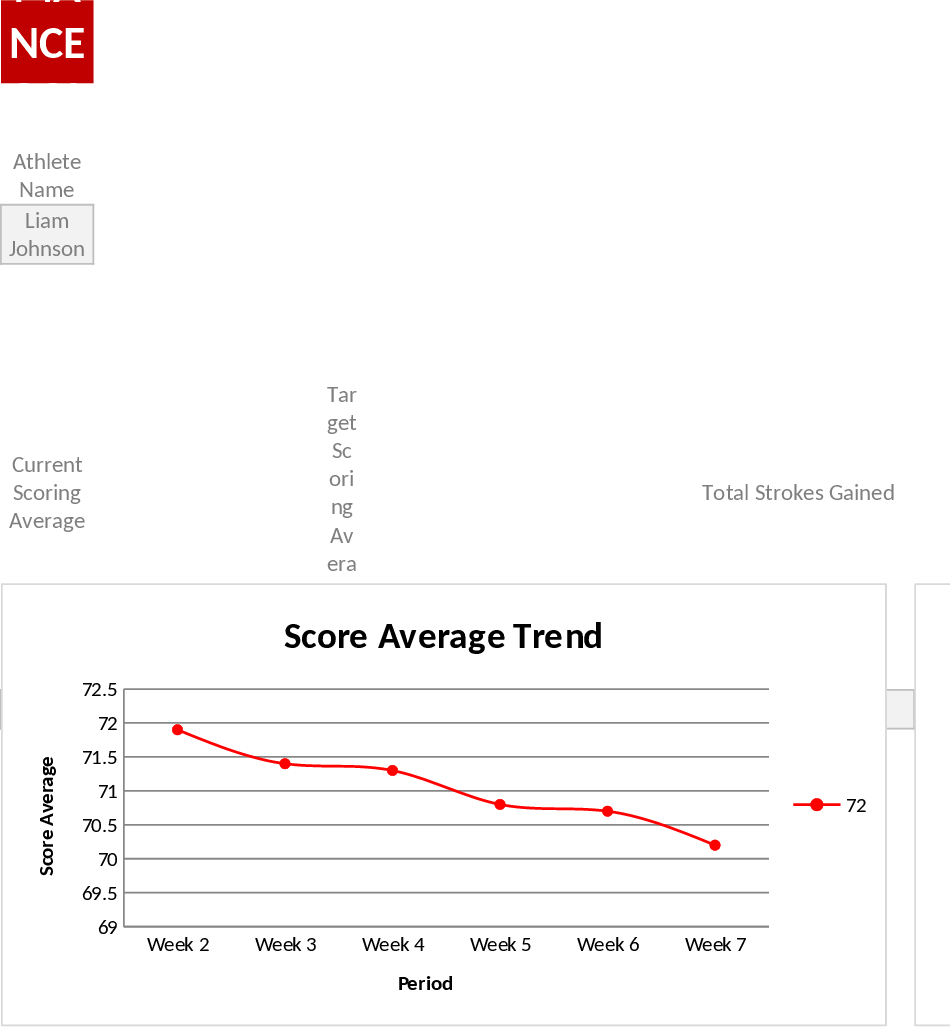 Dashboard de Golf Elite Modelo