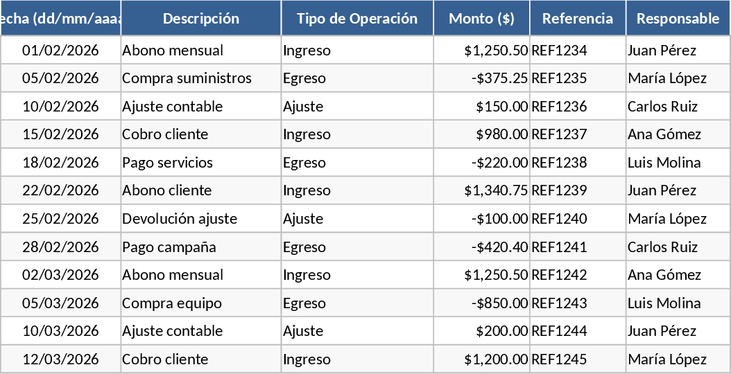 金融会社月次会計 テンプレート
