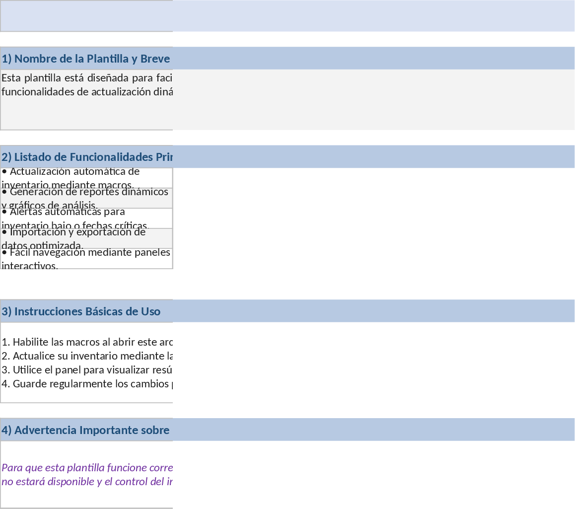 Automated Business Database and KPI Dashboard Template