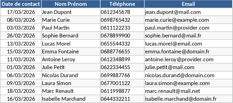 自動車ブローカー見込み客・顧客ポートフォリオ テンプレート