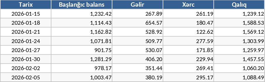 Comprehensive Cash Transaction Tracker Template