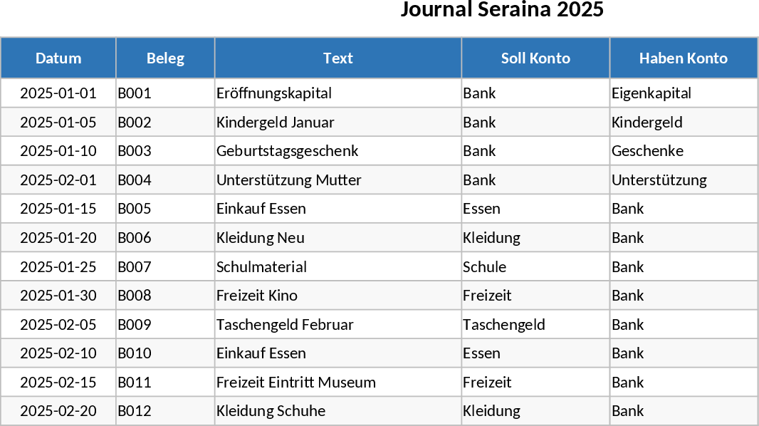 세레나 KESB 준수 이중입력 회계 템플릿