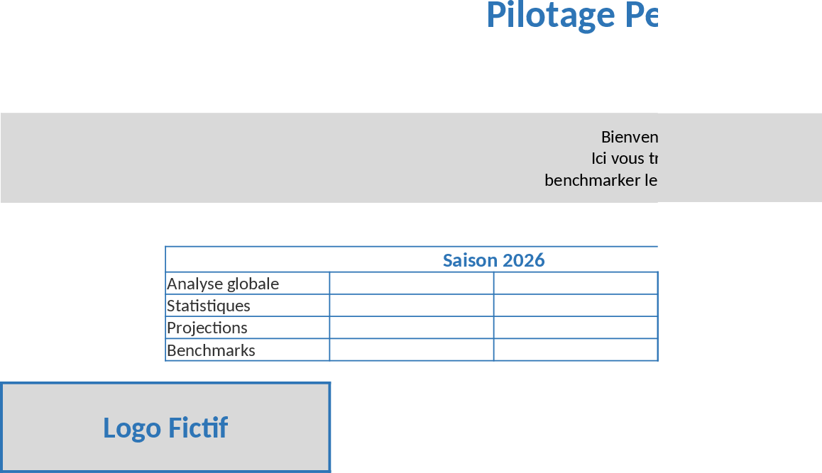 Premium Youth Golf Performance Tracking and Benchmarking Template