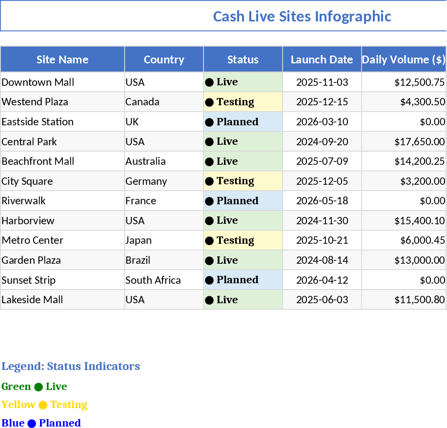 시각 데이터 보고서 템플릿
