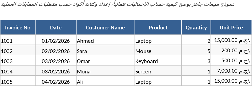 Professional Data Management Excel Template
