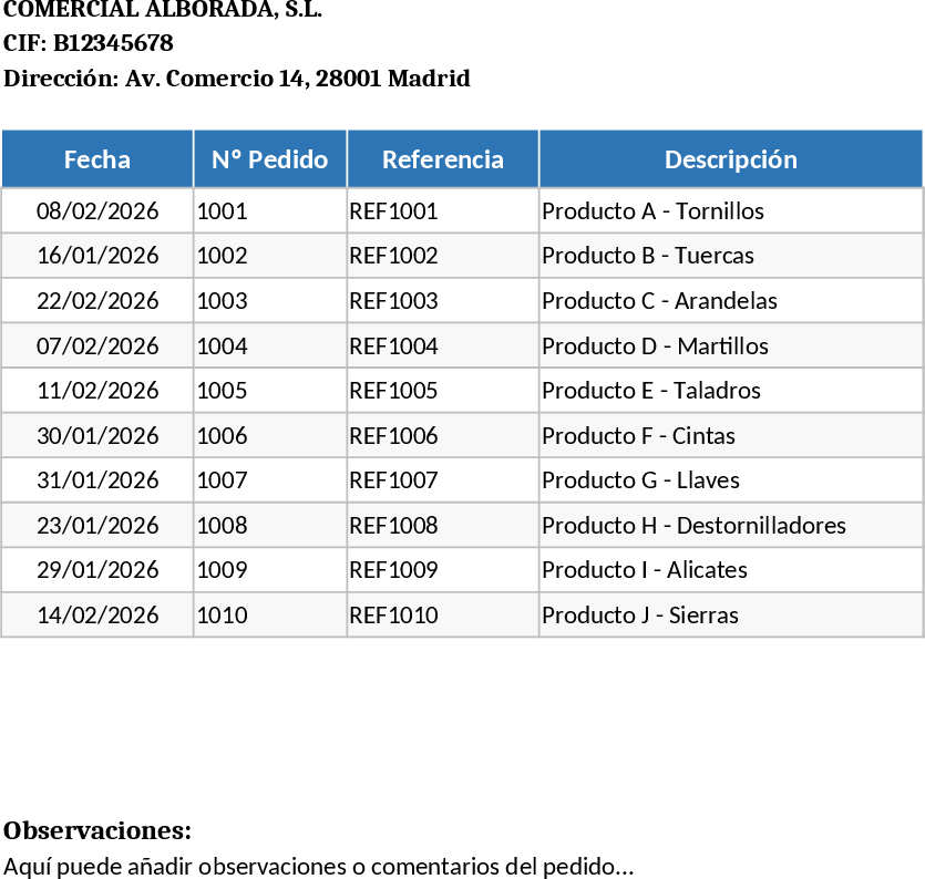 購買注文・納品書・請求書 テンプレート