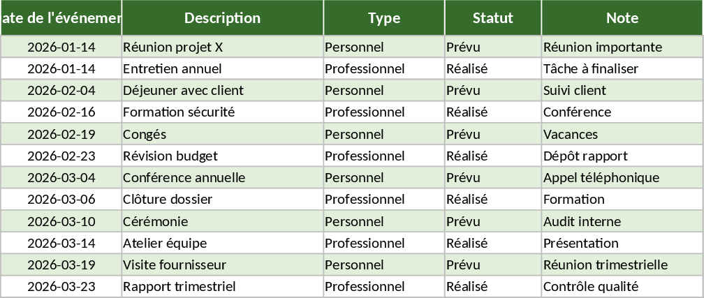 2026년 월요일 시작 달력 (공휴일·주말 표시) 템플릿