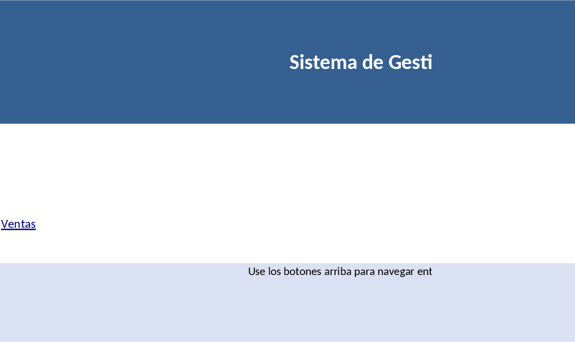 Business Management System with Navigation Menu Template